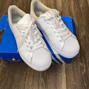 adidas White Athletic Shoes